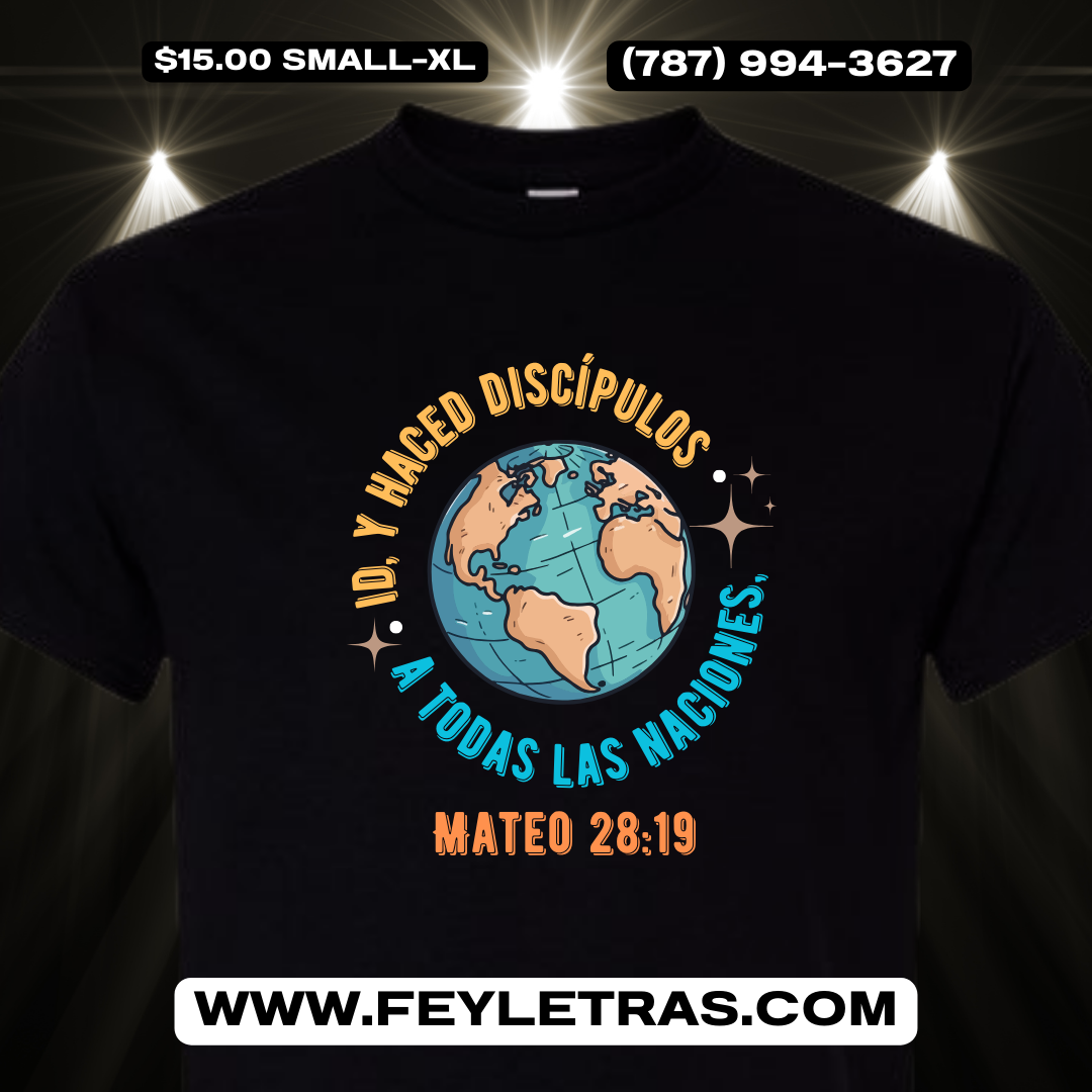 Camisa Id y haced discipulos