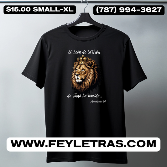 Camisa El León de la Tribu de Judá Venció