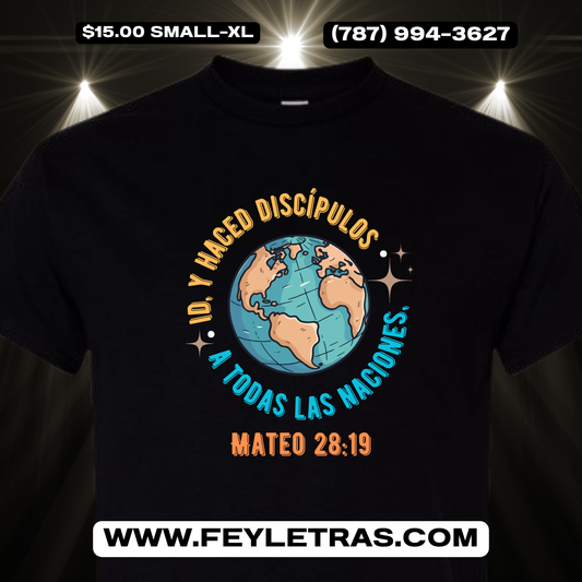 Camisa Id y haced discipulos